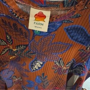 FARM Rio Multicolor Patterned Bodysuit